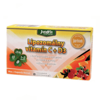 JUTAVIT Lipozomálny vitamín C + D3 60 kapsúl