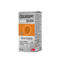 COLDISEPT nanosilver ušné kvapky 15 ml