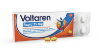 VOLTAREN Rapid 25 mg pre rýchlu uľavu od bolesti 10 kapsúl