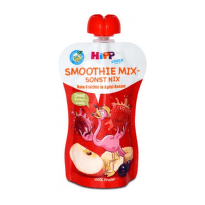 HIPP Bio smoothie jablko banán červené ovocie 120 ml