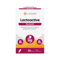 LIVSANE Lactoactive boulardii 30 kapsúl