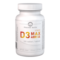 PHARMA ACTIV Vitamin D3 max 4000 I.U. 100 tabliet
