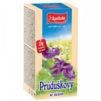 APOTHEKE Čaj prieduškový so slezom 20 x 2 g