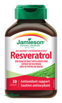 JAMIESON Resveratrol 50 mg 30 kapsúl