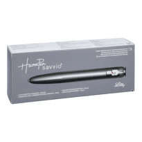 HUMAPEN Savvio inzulínové pero grafitové aplikátor inzulínu pre 3 ml náplne 1 ks