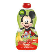 HAMI Disney mickey kapsička jahoda a banán 6+ 110 g