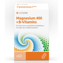 LIVSANE Magnézium 400 + B vitamíny 60 ks