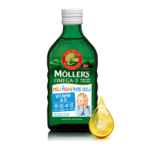 MOLLER´S Omega 3 môj prvý rybí olej vitamín A a D 250 ml