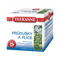 TEEKANNE Bylinný čaj kašeľ a priedušky 10 x 2 g