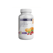IMUNOMAX Forte Vitamín C+D+Zinok 60 kapsúl