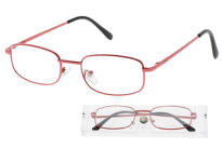AMERICAN WAY okuliare na čítanie červené +3,00 v etui 1 kus