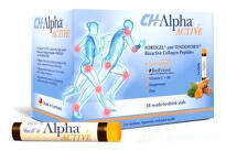 CH-ALPHA Active ampulky na pitie, kolagénové peptidy 28 kusov
