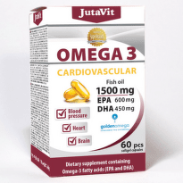 JUTAVIT Omega 3 kardiovaskulár 1500 mg 60 kapsúl
