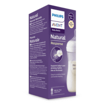 AVENT Fľaša natural response priehľadná 260 ml 1 ks