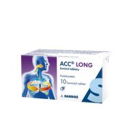 ACC LONG 600 mg 10 šumivých tabliet