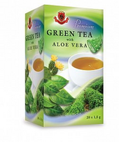 HERBEX Premium green tea s aloe vera 20 x 1,5 g