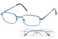 AMERICAN WAY okuliare na čítanie modré +2,50 v etui 1 kus