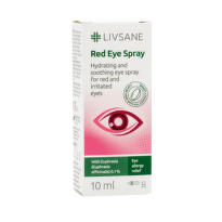 LIVSANE Očný sprej červené a podráždené oči 10 ml