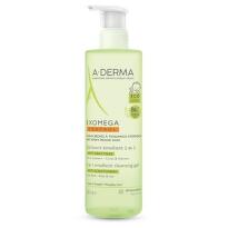 A-DERMA Exomega control umývací gél 2v1 500 ml