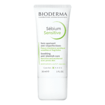 BIODERMA Sébium sensitive upokojujúci krém na aknóznu pleť 30 ml