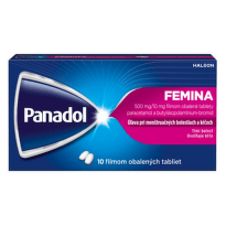 PANADOL Femina pri menštruačných bolestiach 10 tabliet