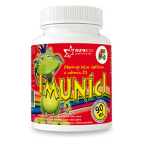 IMUNÍCI Hliva ustricová s vitamínom D3 pre deti 90 tabliet