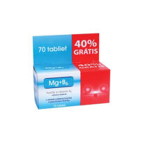 ZDROVIT MG + B6 50 + 20 tabliet ZADARMO