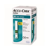 ACCU-CHEK Active glucose testovacie prúžky 50 kusov