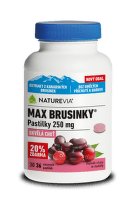 SWISS NATUREVIA Max brusnice 250 mg 36 pastiliek