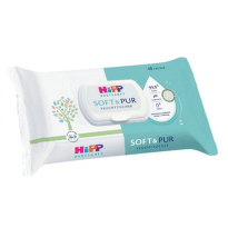 HIPP Babysanft soft & pur čistiace vlhčené obrúsky 48 ks
