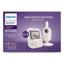 PHILIPS Avent baby video monitor SCD881/26 set