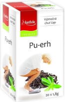 APOTHEKE Premier selection čaj  pu-erh 20 x 1,8g