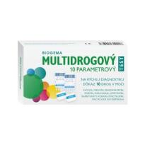 BIOGEMA Multidrogový test 10 parametrový 1 kus