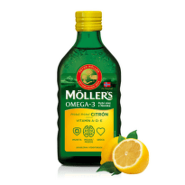 MOLLER´S Omega 3 rybí olej citrónová príchuť 250 ml