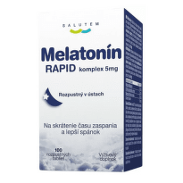 SALUTEM Melatonin rapid komplex 5mg 100 rozpustných tabliet