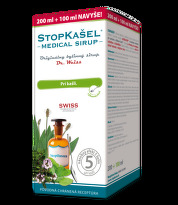 DR. WEISS Stopkašeľ medical sirup 200 ml + 100 ml ZADARMO