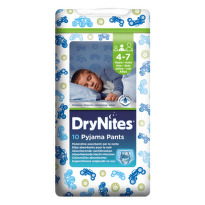 HUGGIES DryNites medium pre chlapcov 4-7 rokov 10 kusov