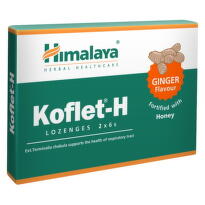 HIMALAYA Koflet-H ginger 12 pastiliek na cmúľanie