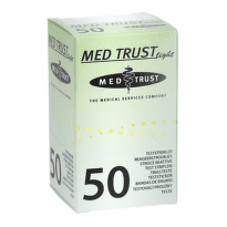 MED TRUST Light testovacie prúžky 50 kusov