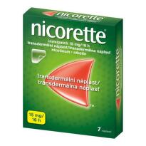 NICORETTE Invisipatch 15 mg/16 h transdermálna náplasť 7 kusov