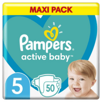 PAMPERS Active baby MP 5 50 ks