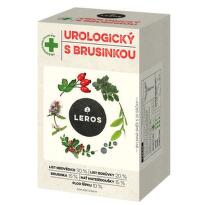 LEROS Urologický čaj s brusnicou bylinná čajová zmes nálevové vrecká 20 x1,5 g