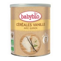 BABYBIO Nemliečna kaša s vanilkou ryžovo-quinoová od ukonč. 6. mesiaca 220 g