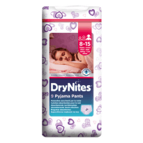 HUGGIES DryNites large pre dievčatá 8-15 rokov 9 kusov