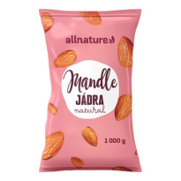 ALLNATURE Mandle jadrá 1000 g