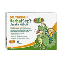 DR. THEISS HerbalSept kids hrdlo 6 kusov