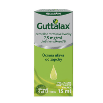 GUTTALAX Kvapky 7,5 mg/ml 15 ml