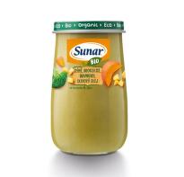 SUNAR Bio príkrm tekvica brokolica zemiaky olivový olej 190 g