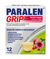 PARALEN Grip horúci nápoj echinacea a šípky 12 vrecúšok