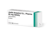 JODID Draselný G.L. Pharma 65 mg 6 tabliet
